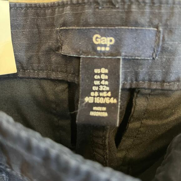 NEW GAP 0R navy blue pants size 0 preowned excellent condition new with tags - Picture 2 of 9